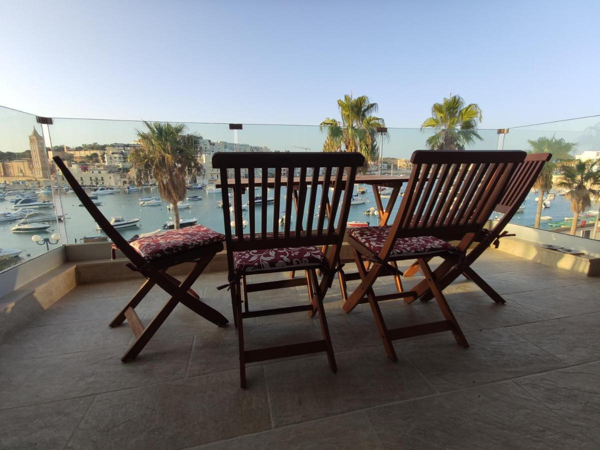 Aquamarine Sea Front Apartments - Second Floor 马尔萨斯卡拉 外观 照片